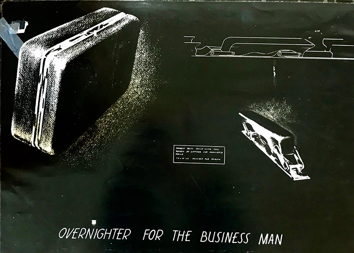 Overnighter suitcase